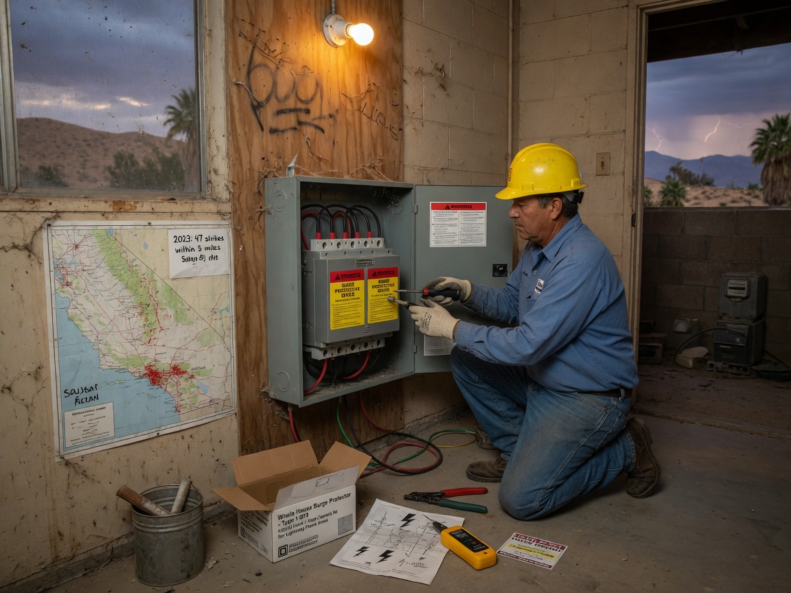 Adding Whole-House Surge Protection in High-Lightning Areas