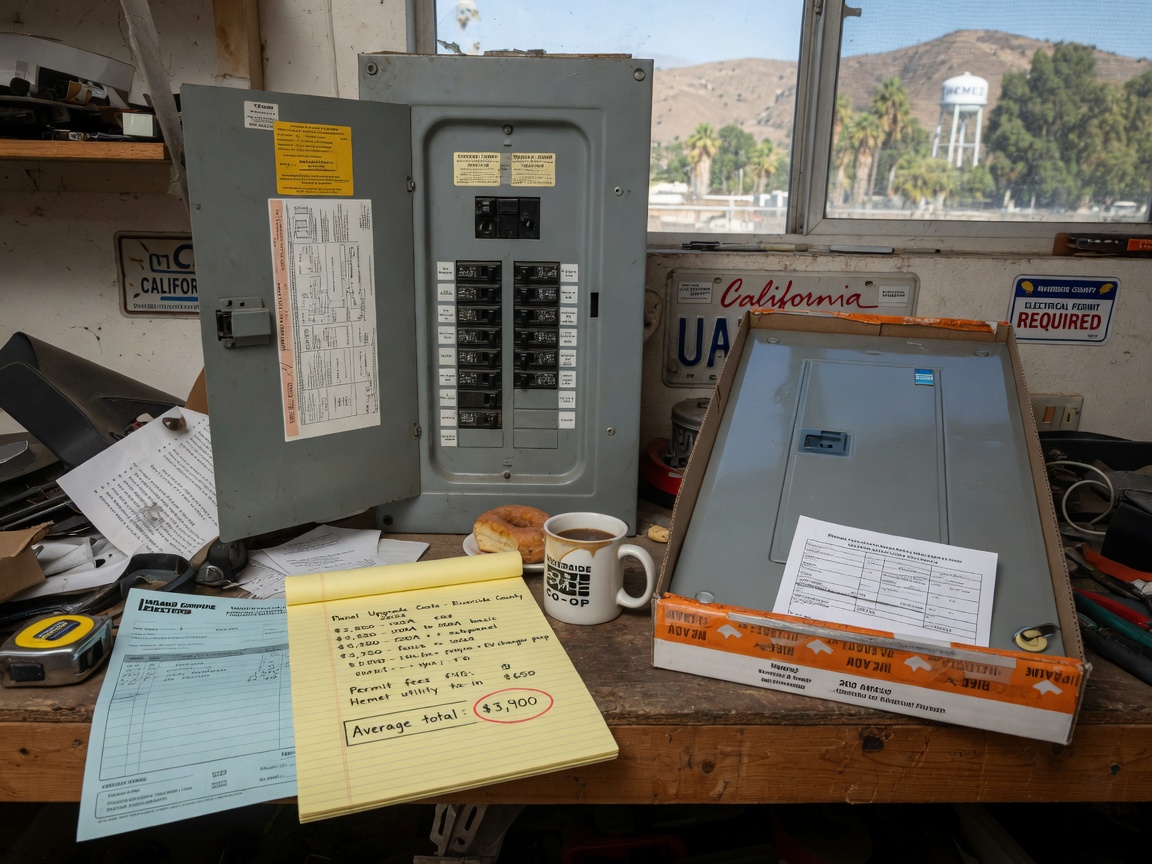 Average Costs for Electrical Panel Upgrades in Riverside County