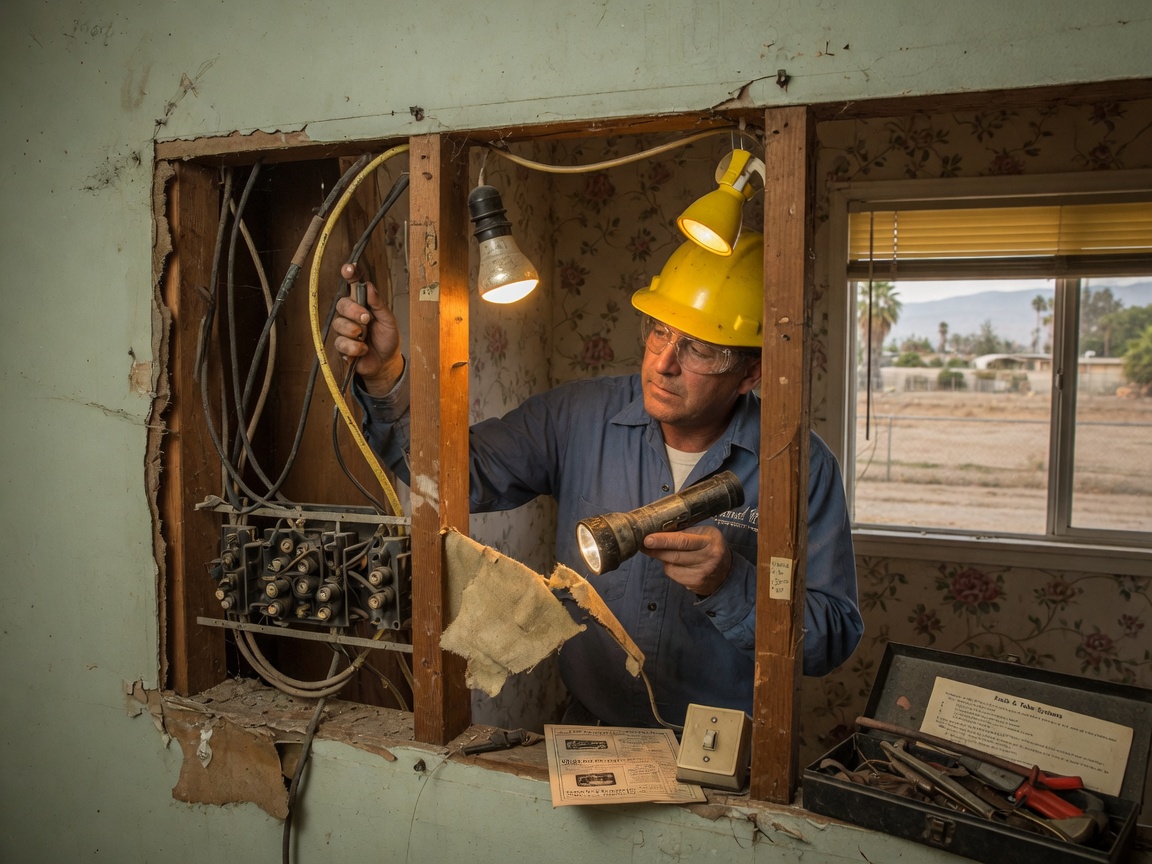 Checking for Outdated Wiring in Pre-1970 Hemet Homes