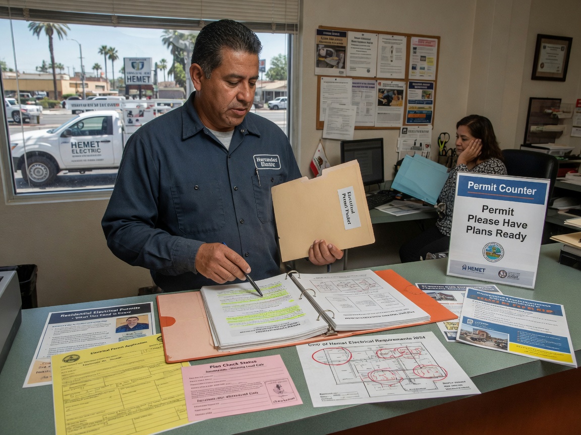 Navigating City of Hemet Electrical Permit Requirements