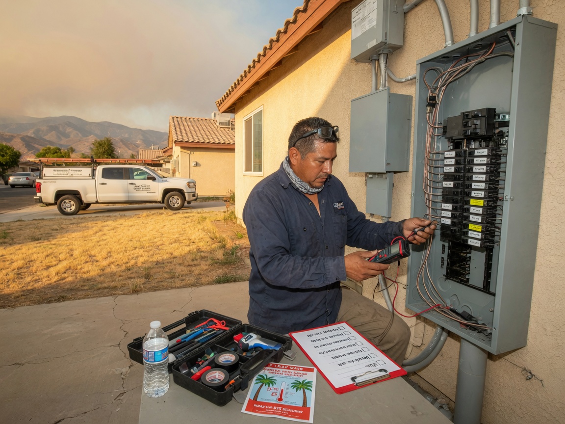 Preparing Electrical Systems for Hemet Summer Heat Waves