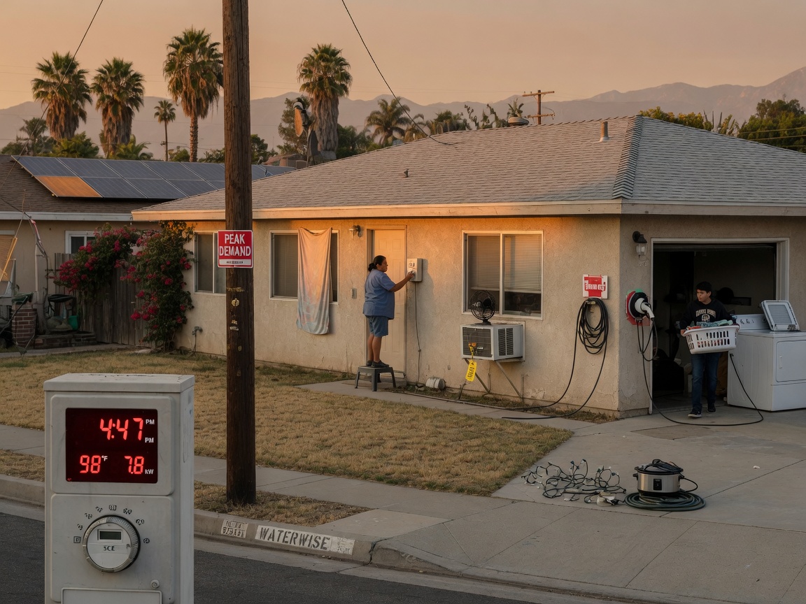 Reducing Energy Use During Hemet Peak Demand Hours