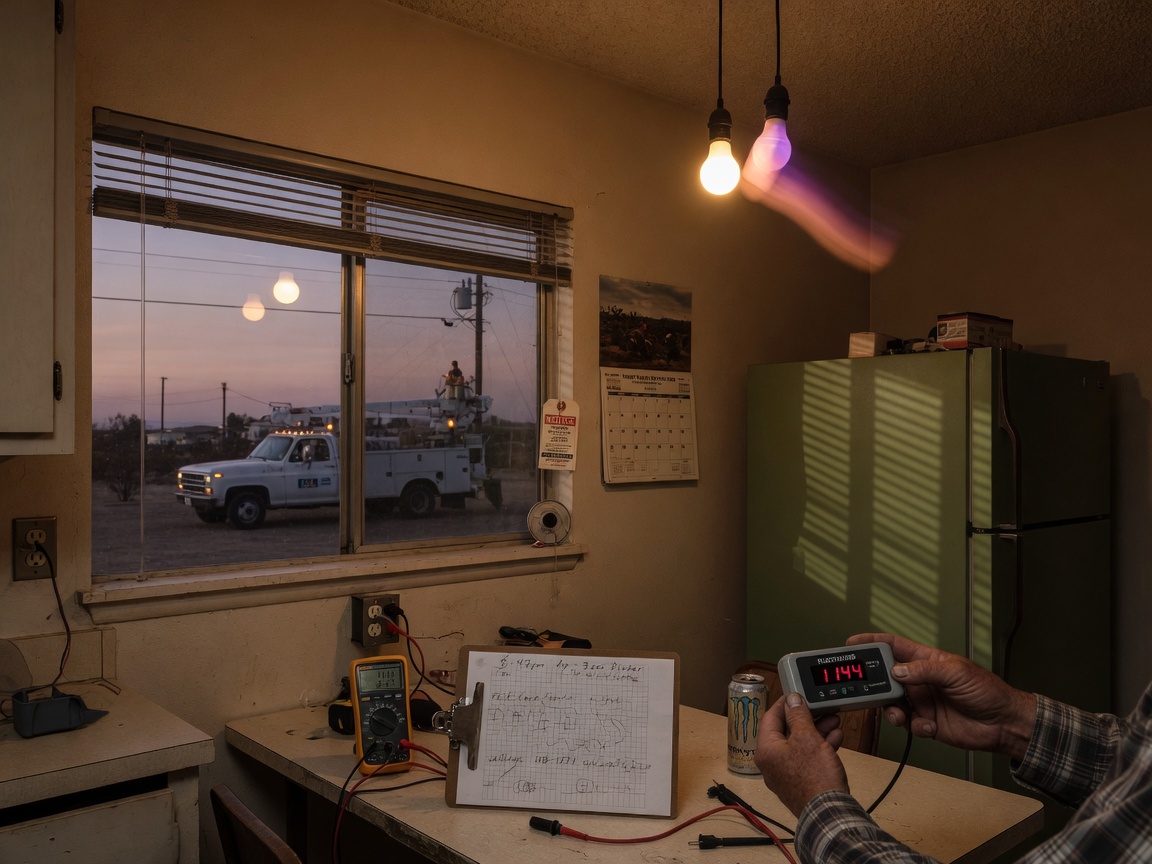Troubleshooting Flickering Lights Tied to Local Grid Fluctuations