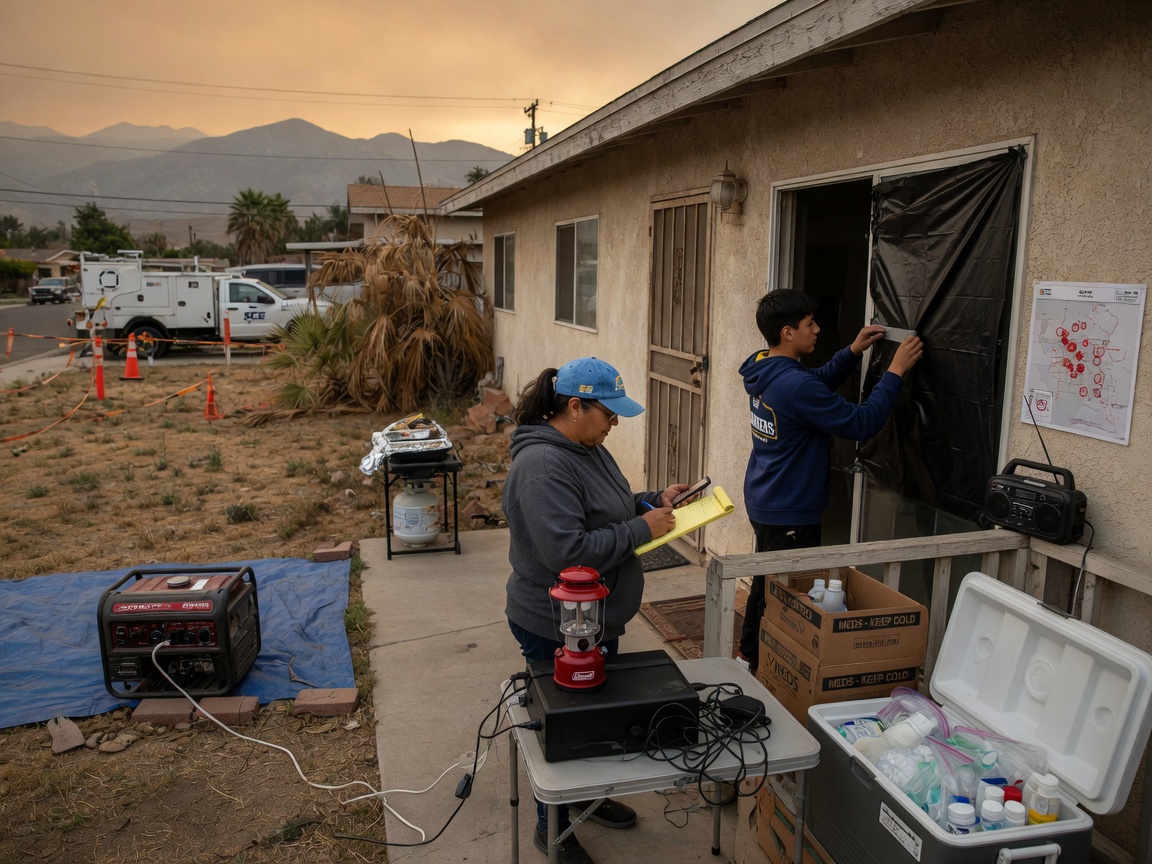 What to Do During Southern California Edison Public Safety Power Shutoffs